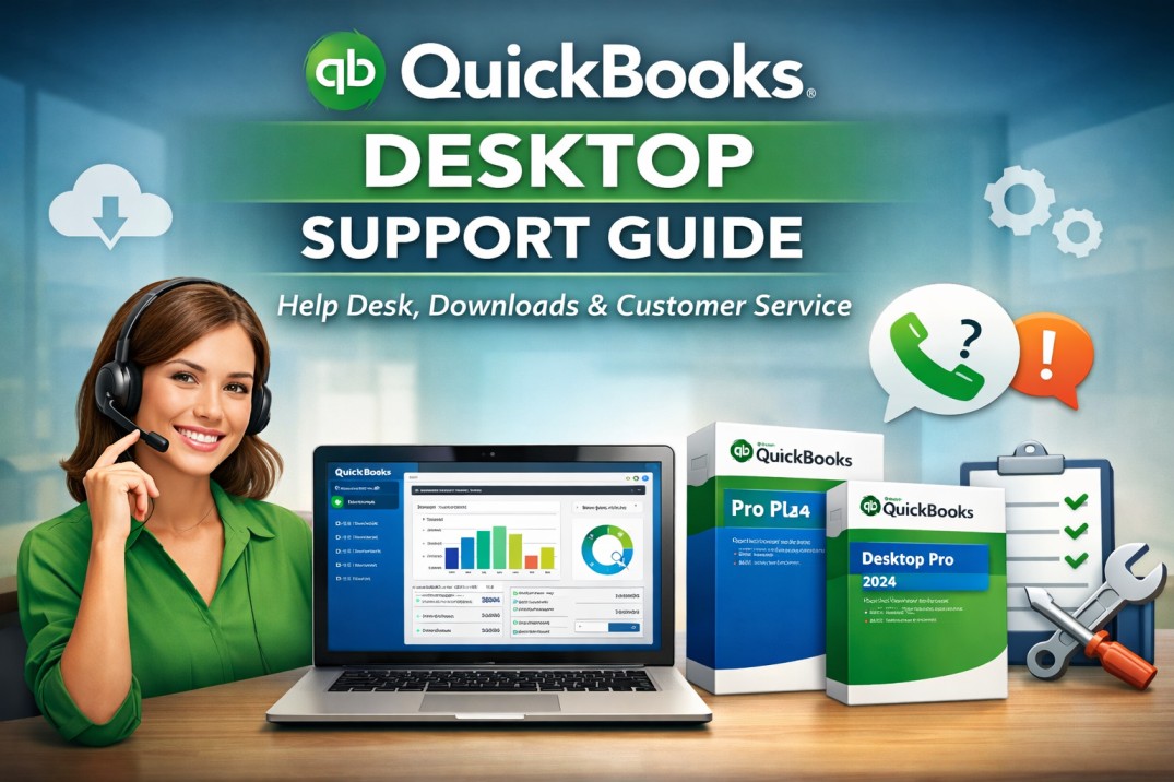 QuickBooks Desktop Support Guide – Help Desk, Downloads & Customer Service